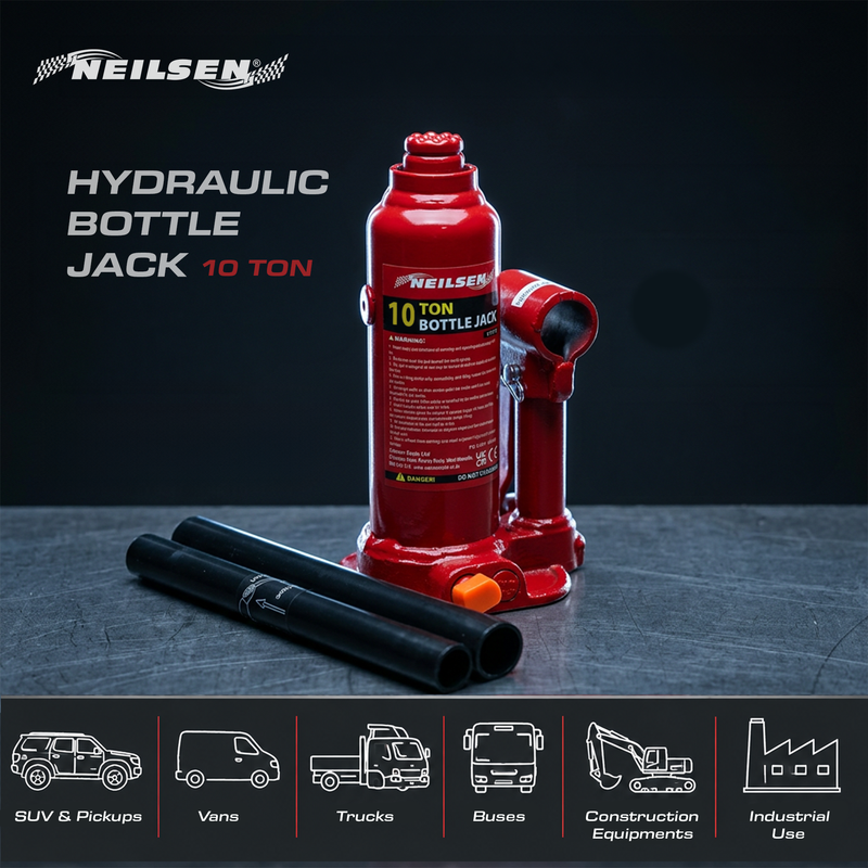 CT1722 - Hydraulic Bottle Jack - 10Ton