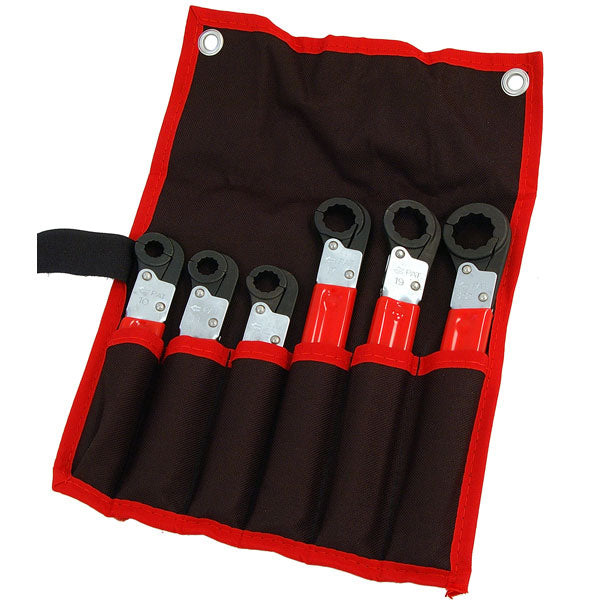 CT1740 - 6pc Ratchet Pipe Wrench Set