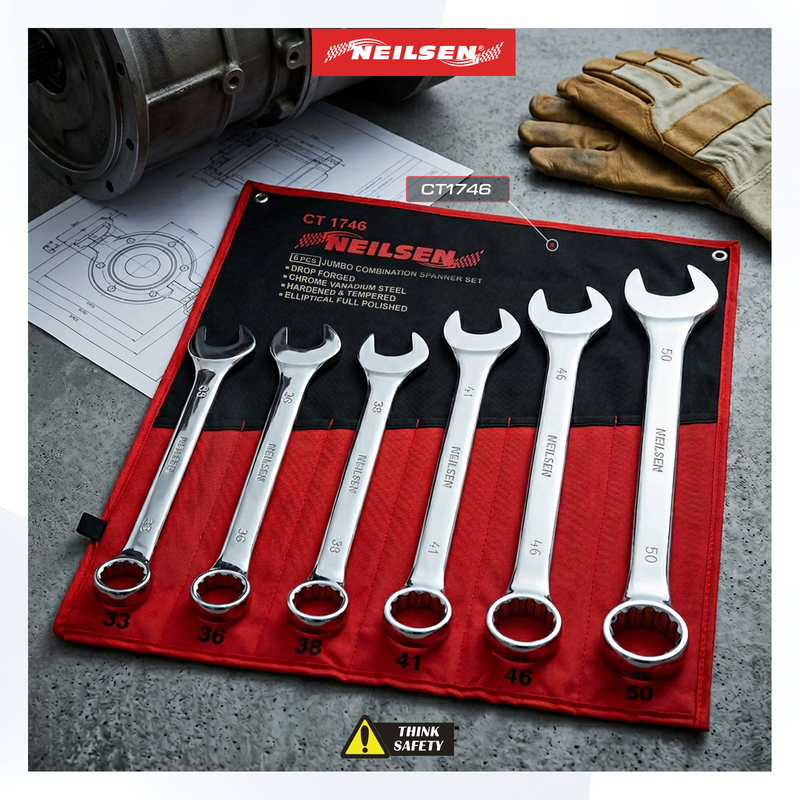 CT1746 -  6pc Combination Spanner Set