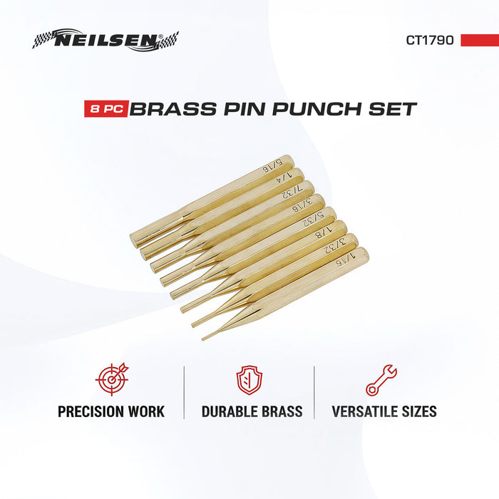 CT1790 - 8pc Pin Punch Set