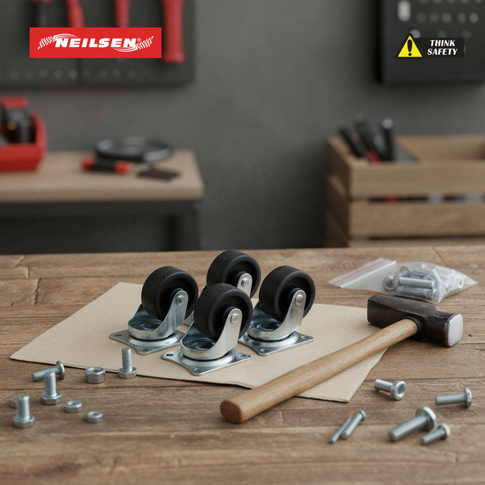 CT1834 - 32mm x 4 Castor Wheels