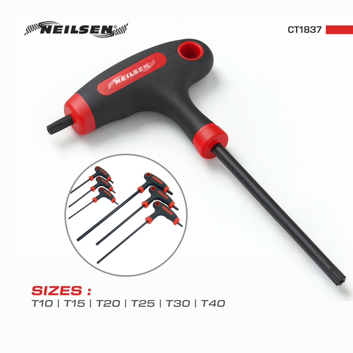 CT1837 - 6pc Star Key Set