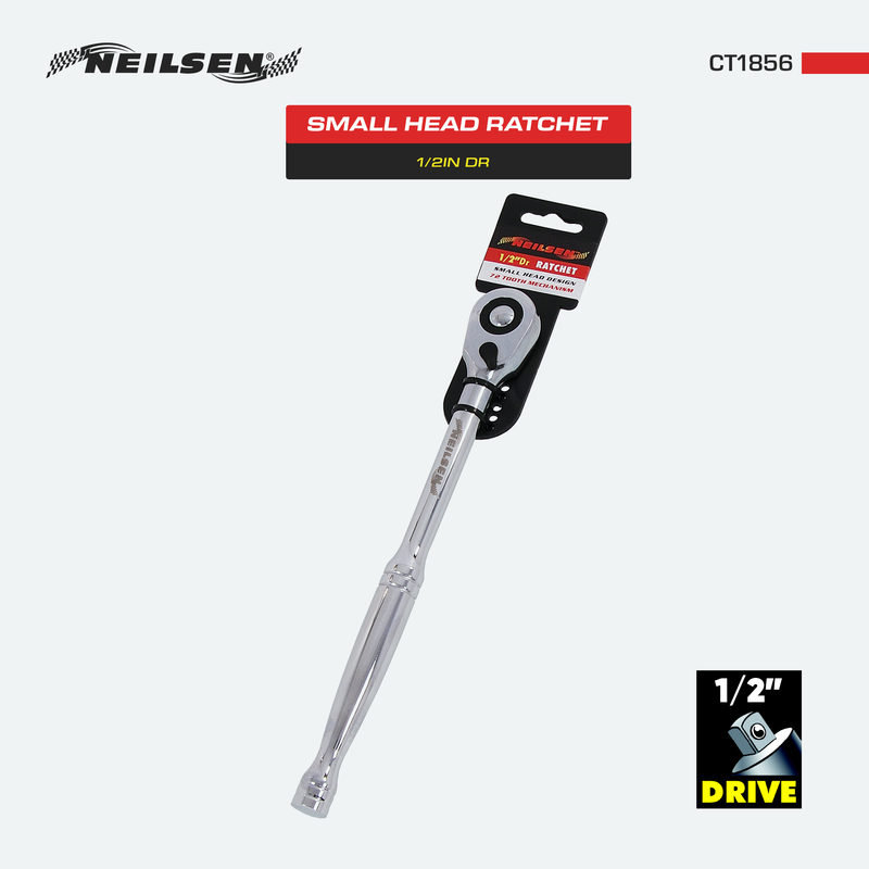 CT1856 - 1/2in DR Small Head Ratchet
