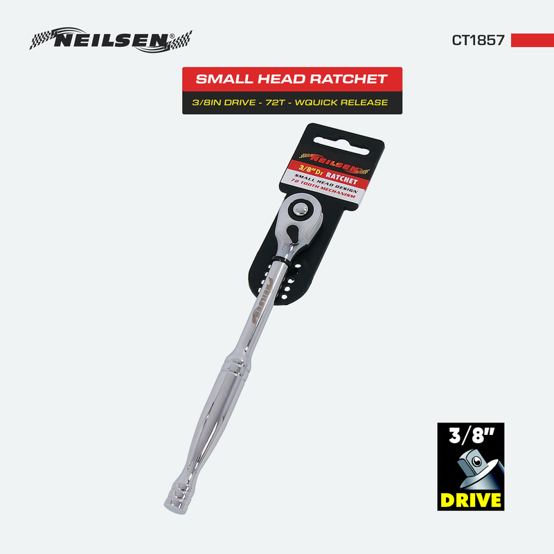 CT1857 - 3/8in DR Small Head Ratchet