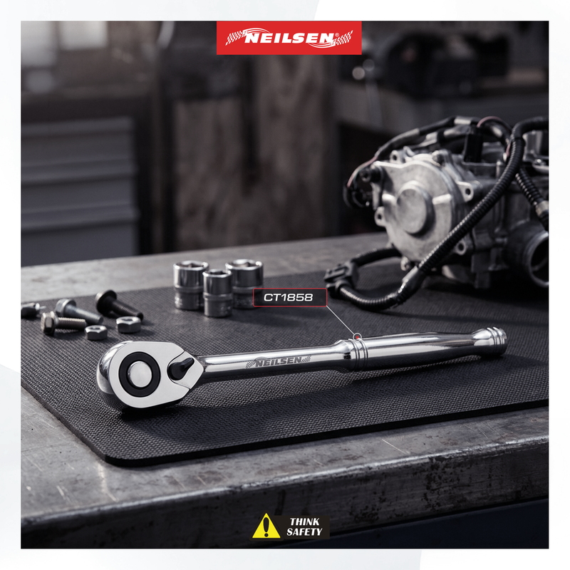 CT1858 - 72 Tooth 1/4in DR Small Head Ratchet