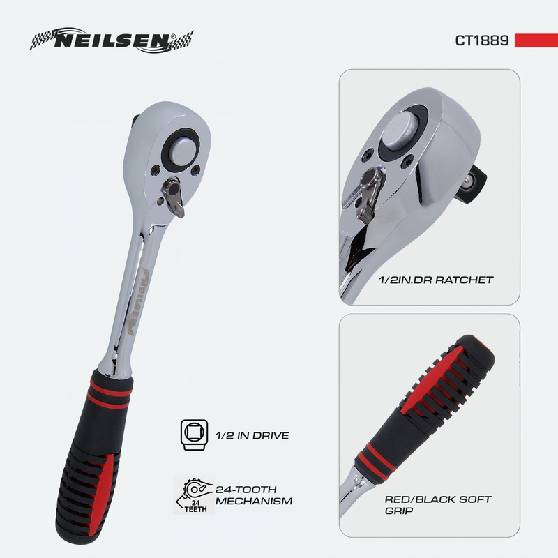 CT1889 - 1/2in DR Quick Release Ratchet