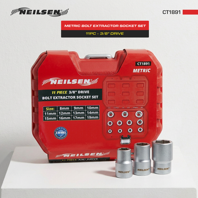 CT1891 - 11pc Bolt Extractor Set