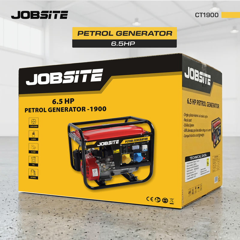 CT1900 - 6.5HP Petrol Generator