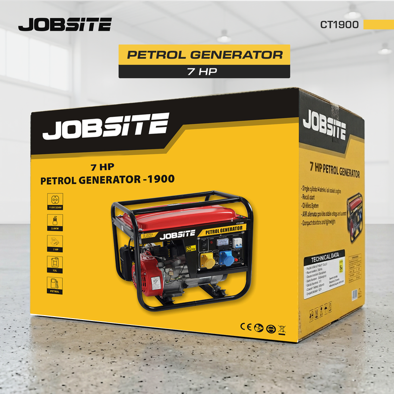 CT1900 -  Petrol Generator 7HP