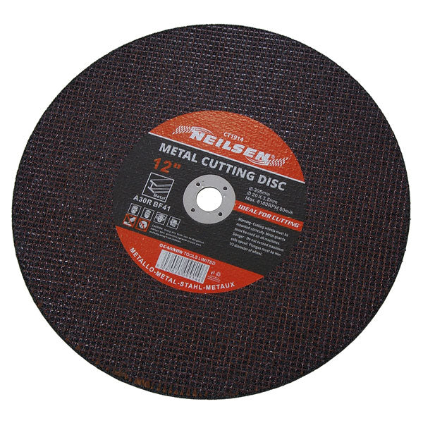 CT1914 - 300mm Metal Cutting Discs 5pc — Neilsen Tools
