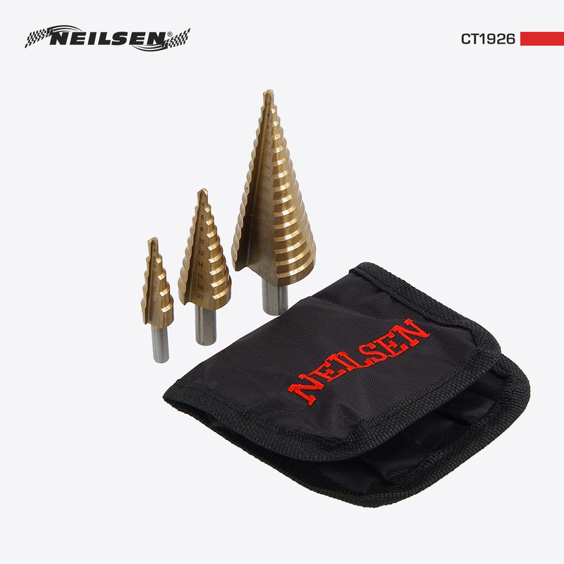 CT1926 - 3pc Titanium Step Drill