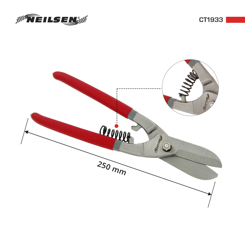 CT1933 - 250mm Metal Shears