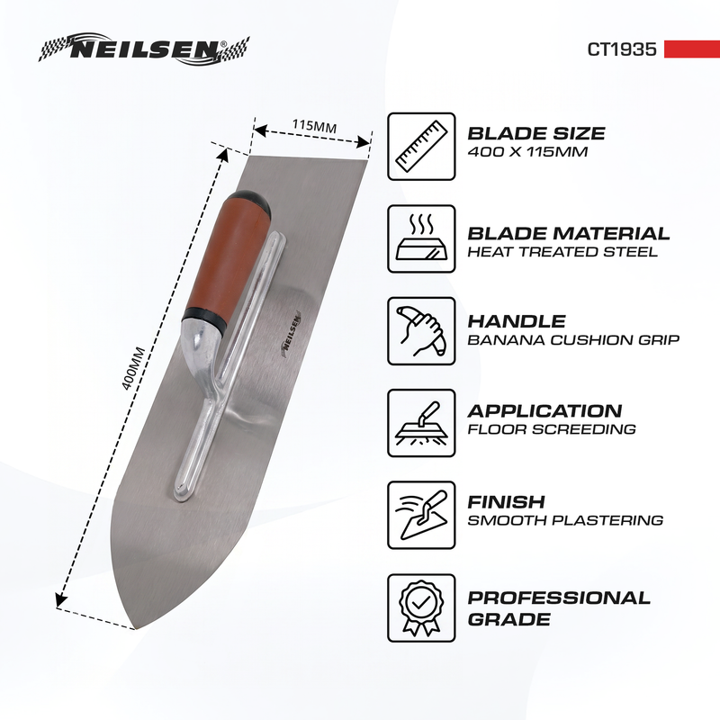 CT1935 - Flooring Trowel 115mm x 400mm