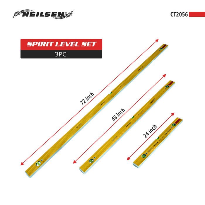CT2056 - 3pc Spirit Level Set