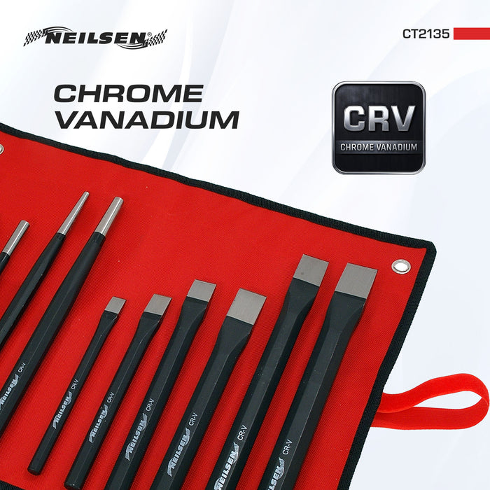 CT2135 - 12pc Punch & Chisel Set