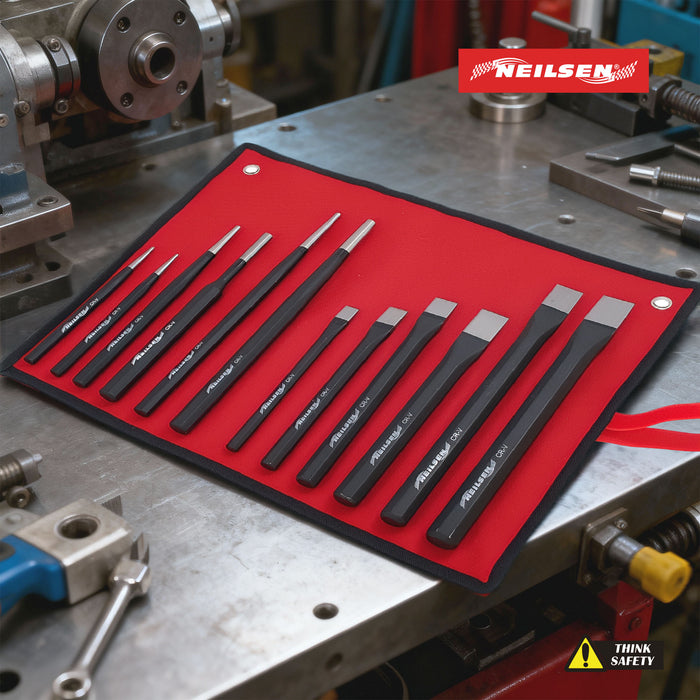 CT2135 - 12pc Punch & Chisel Set