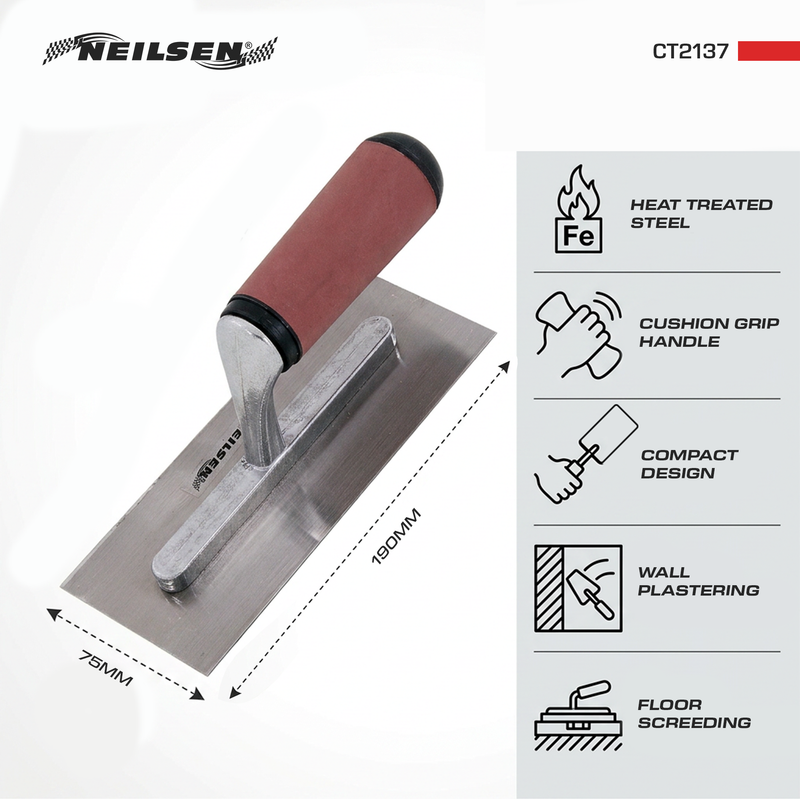 CT2137 - Plastering Trowel 75mm x 190mm