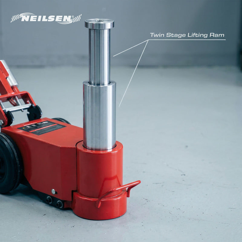 CT2150 - 25/50 Ton Air / Hydraulic Trolley Jack