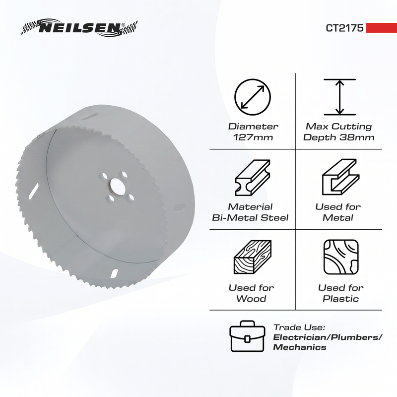 CT2175 - 127mm Hole Saw