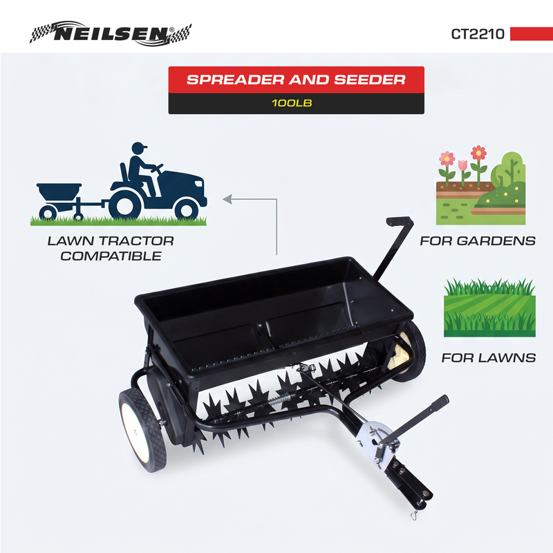 CT2210 - 100Lb Spreader and Seeder