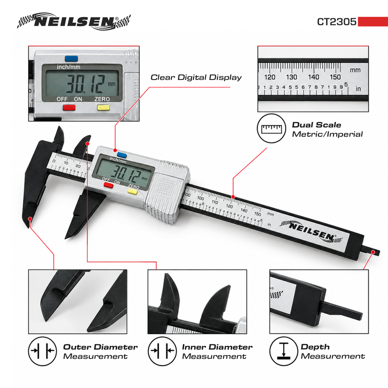 CT2305 - 6in Composite Caliper