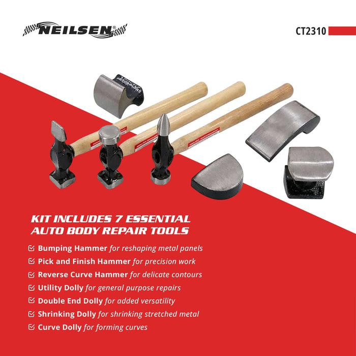 CT2310 - 7pc Body Repair Kit