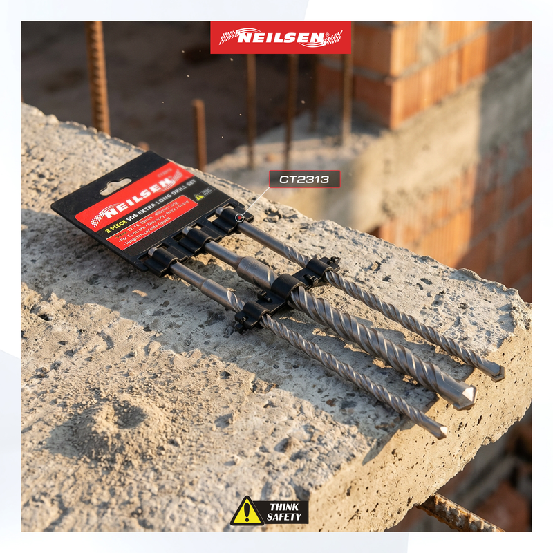 CT2313 - 3pc SDS Drill Set 12 | 16 | 25mm - 400mm Long