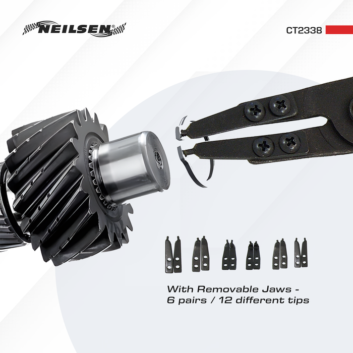 CT2338 - 2pc Circlip Pliers