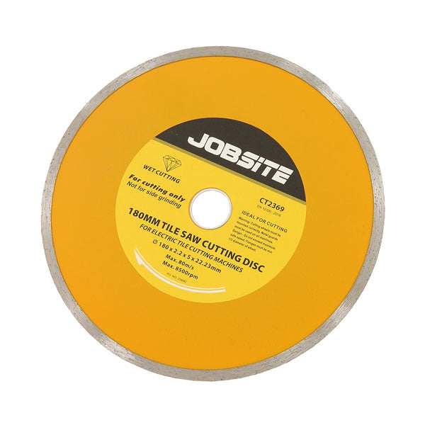 CT2369 - Diamond Disc 180mm for Electric Tile Cutting Machines ...
