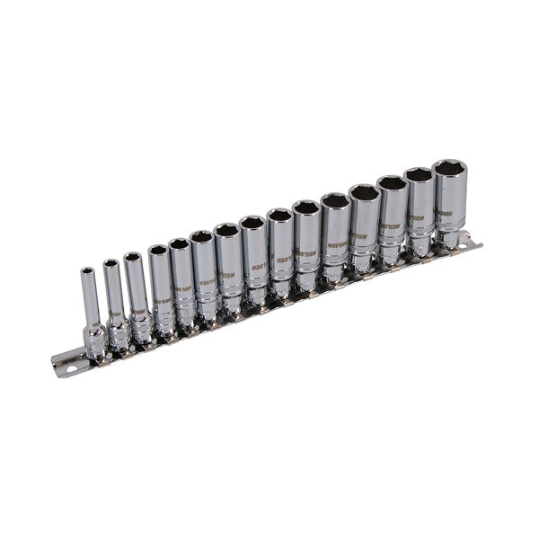 CT2392 - 1/4 Inch Drive 15pc Xi-ON  Deep Socket Set