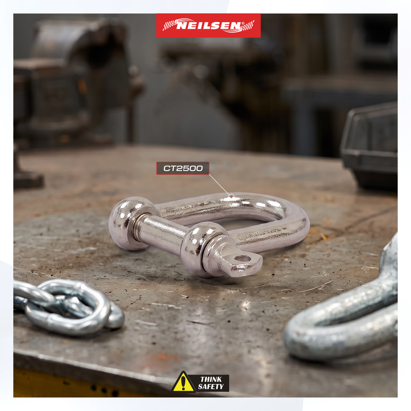 CT2500 - 10mm D Shackle
