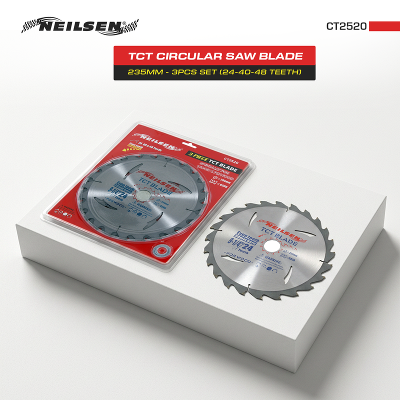 CT2520 - 3pc 235mm TCT Circular Saw Blades