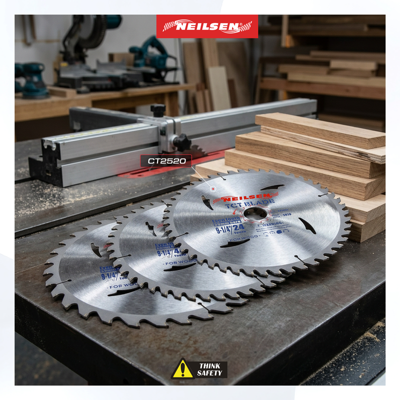 CT2520 - 3pc 235mm TCT Circular Saw Blades