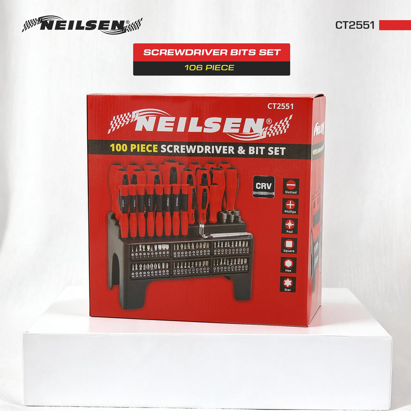 CT2551 - 106pc Screwdriver and Bit Set