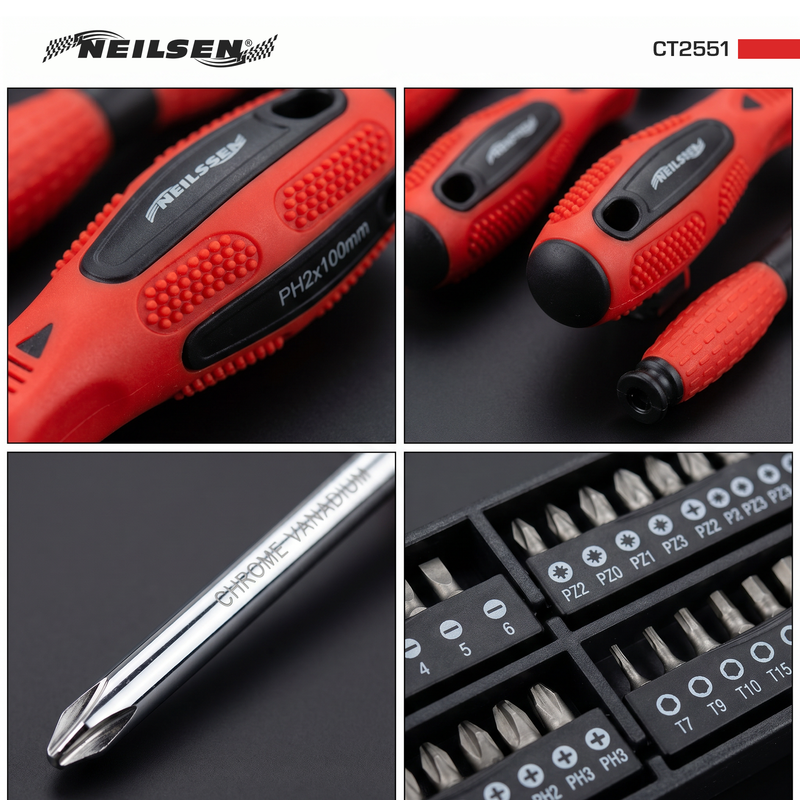 CT2551 - 106pc Screwdriver and Bit Set