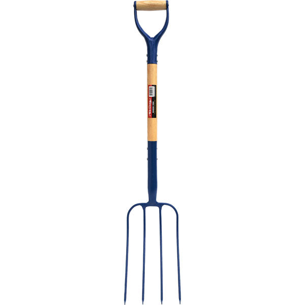 CT2640 - Manure Fork 4 Prong With Wooden Handle