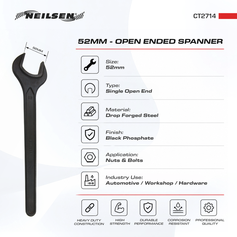 CT2714 - 52mm Open Ended Spanner