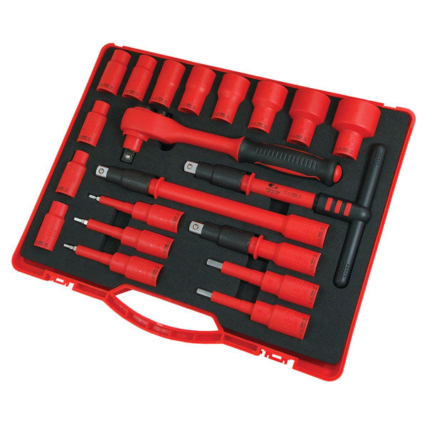 CT2771 - 20pc 1/2in DR VDE Socket Set