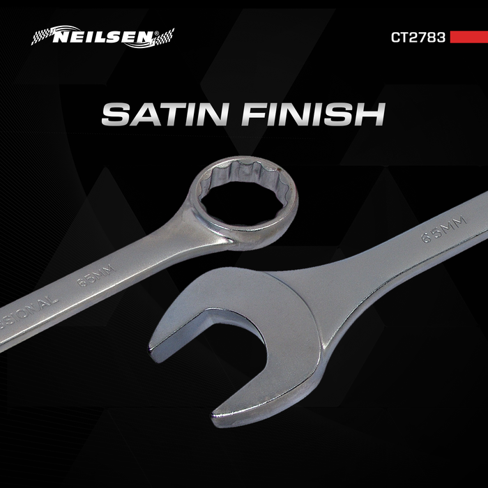 CT2783 - 65mm Jumbo Combination Spanner Satin Finish