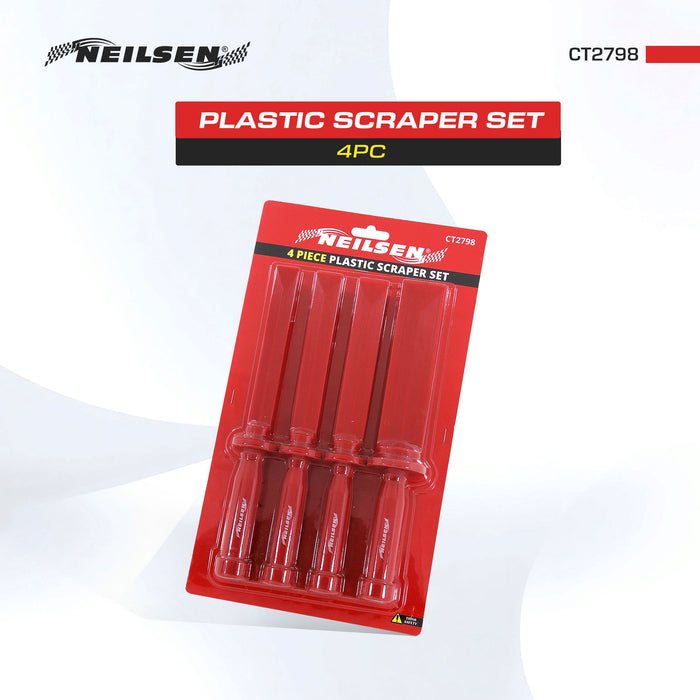 CT2798 - 4pc Plastic Scraper Set
