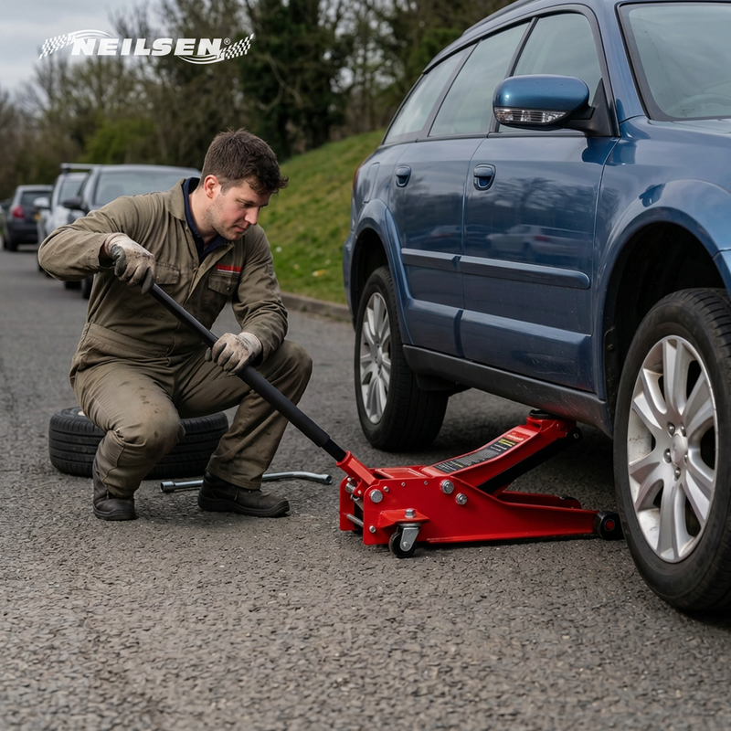 CT2799 - Hydraulic Floor Trolley Jack - 2.5Ton