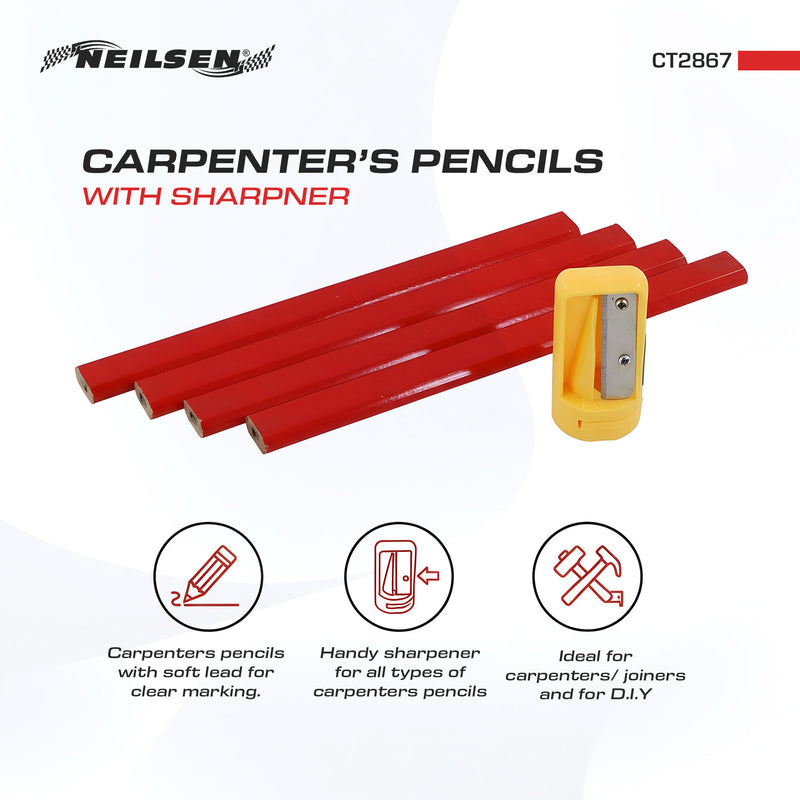CT2867 - Carpenters' Pencils with Sharpener