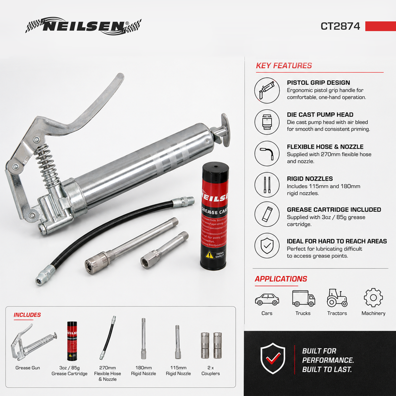 CT2874 - Grease Gun with Pistol Grip