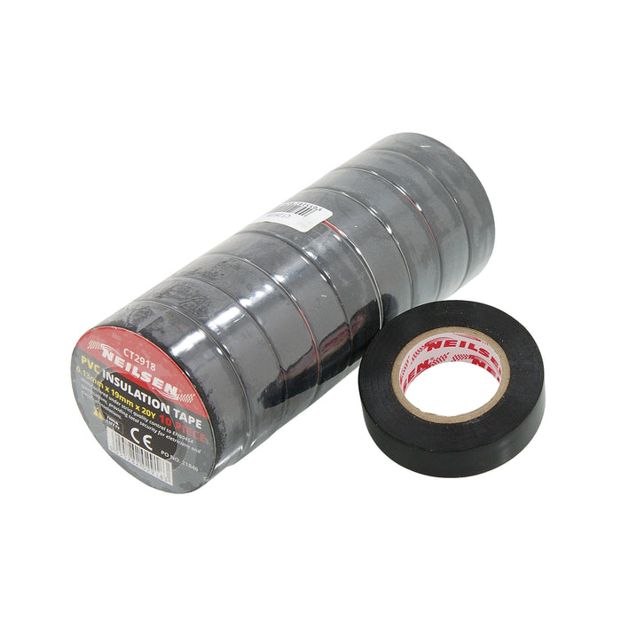 CT2918 - Insulation Tape - Black Pack of 10 Rolls