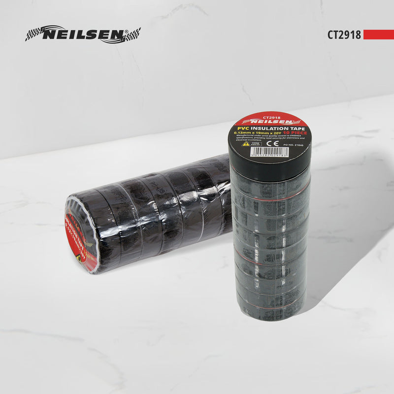 CT2918 - Insulation Tape - Black Pack of 10 Rolls