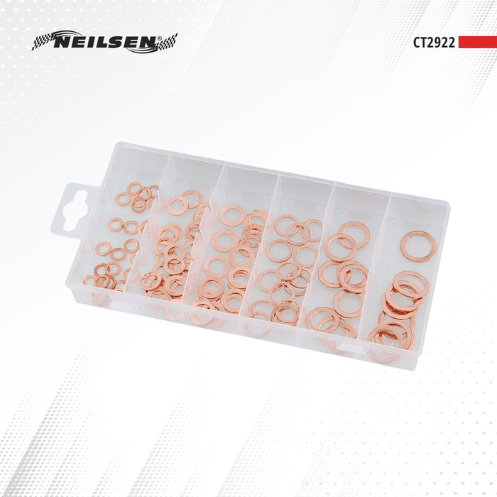 CT2922 - 110pc Copper Washer Set - Assorted