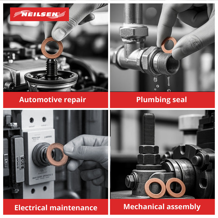 CT2922 - 110pc Copper Washer Set - Assorted