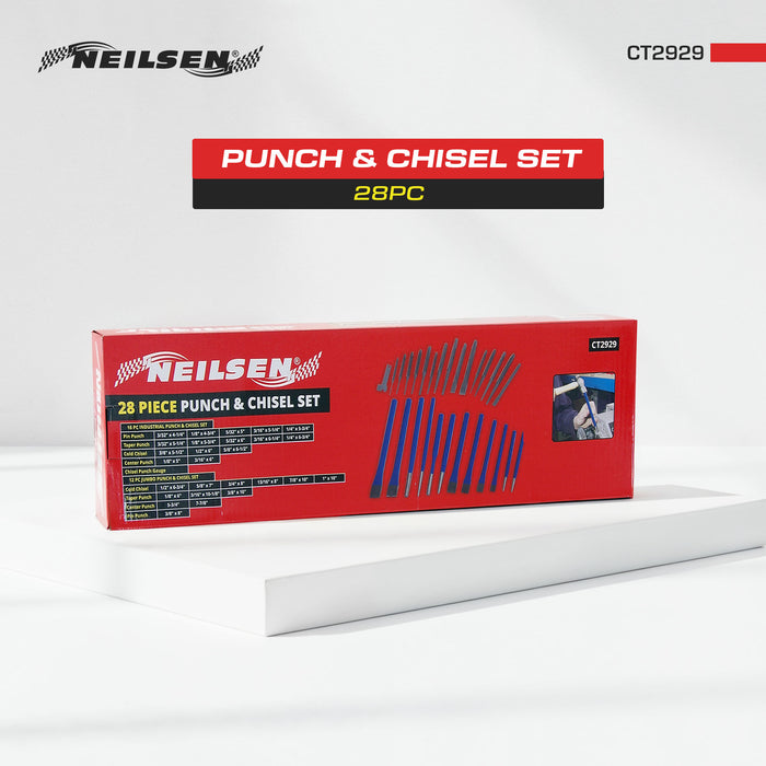 CT2929 - 28pc Punch & Chisel Set