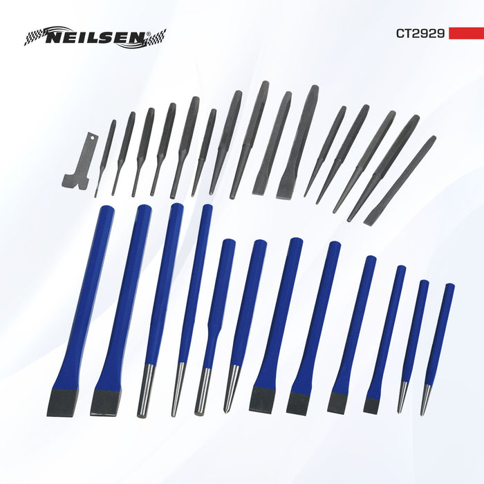 CT2929 - 28pc Punch & Chisel Set