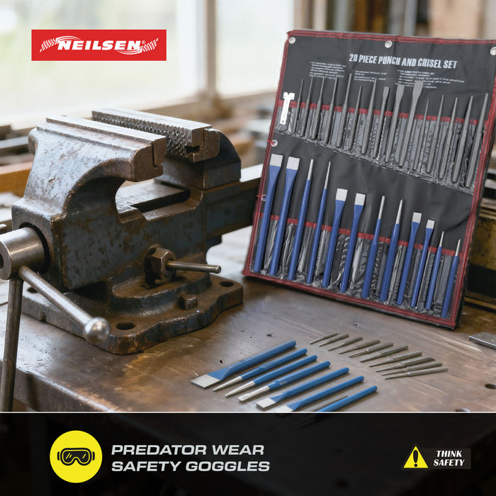 CT2929 - 28pc Punch & Chisel Set